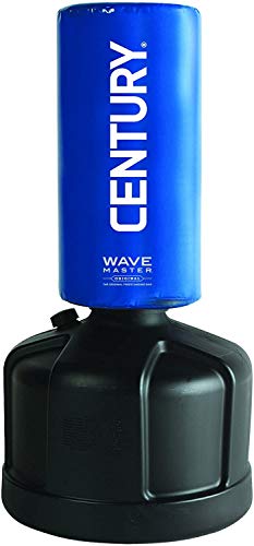 Century The Original Wavemaster Training Bag, Punching Bag with Stand, Freestanding Floor Boxing Bag, Training for Kickboxing, Karate and MMA (Blue)
