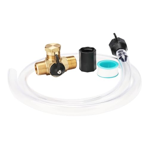 RVGURD RV Pump Converter Winterizing Kit, Water System Antifreeze Pump Converter, For Boat/RV Water Pump to Fill Pipes With Antifreeze