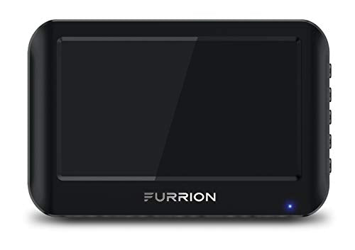 Furrion Vision S FOS43TASR 4.3 inch Wireless RV Backup System with 1 Rear Markerlight Camera, Infrared Night Vision and Wide Viewing Angle, Red and black