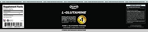 XPI RAW L-Glutamine Powder 500 Grams - Non-GMO, Gluten Free Powder