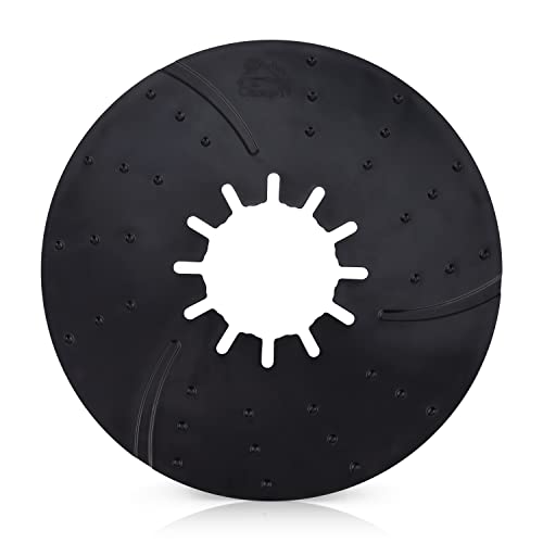 Camp'N Fifth Wheel Hitch Lube Plate - 10" Ultra Low Friction Lube Disc (Black)