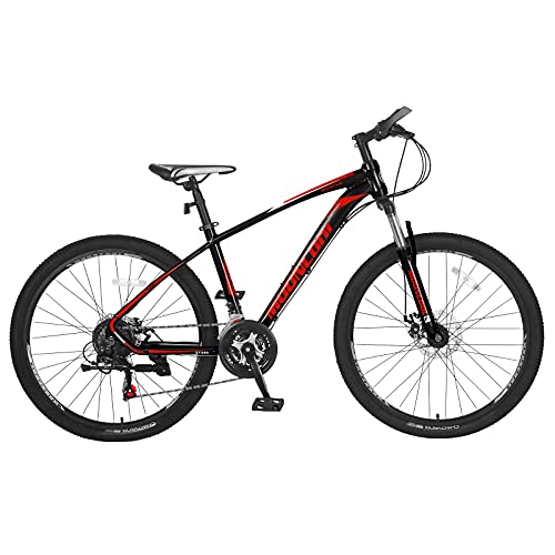 ABORON Adult Mountain Bike, 7-21 Speeds, 20-27.5In, Unisex MTB for Adult/Youth, 8 Configurations Multi Colors