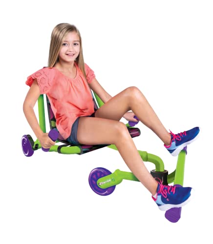Roller Racer Go Kart, Swing Side-to-Side for Amazing Ride, Powered by Zig-Zag Motion, Rides on Any Hard Surface (Indoors and Outdoors)