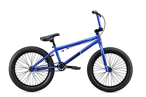 Mongoose Legion L20 Freestyle BMX Bike Line for Beginner-Level to Advanced Riders, Steel Frame, 20-Inch Wheels, Blue