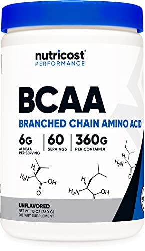 Nutricost BCAA Powder 2:1:1 60 Servings - Branched Chain Amino Acids