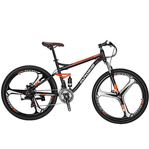 Mountain Bike Men 27.5 Adult 17 inch Frame Orange (mag)
