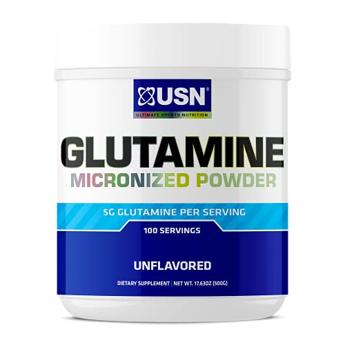 USN Pure Glutamine Micronized Powder, 500 Grams