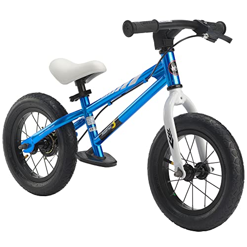 RoyalBaby Freestyle Kids Balance Bike Toddlers Learning Bicycle with Brake Air Tire Childrens Beginner Bike for Boys Girls Age 2-4 Years, Blue