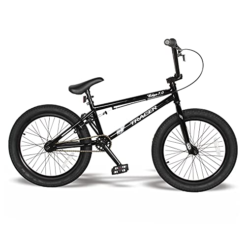 TRACER Edge Freestyle BMX Bike for Adult and Beginner-Level to Advanced Riders,20 Inch Wheels, Hi-Ten Steel Frame