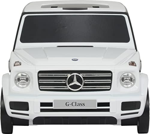 Best Ride On Cars Mercedes G-Class Suitcase Ride On, White, Large