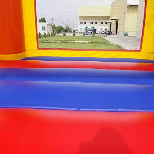 Crossover Sports Inflatable Bounce House | 13' Foot x 12' Foot Bouncy Area | for Residential/Backyard Use | Includes: Blower, Anchor Stakes, and Storage Bag