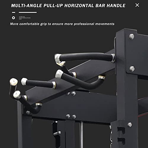 DUTUI Fitness Equipment Indoor Smith Machine Multi-Function Combiner Bench Press Rack Weightlifting Barbell Smith Squat Machine
