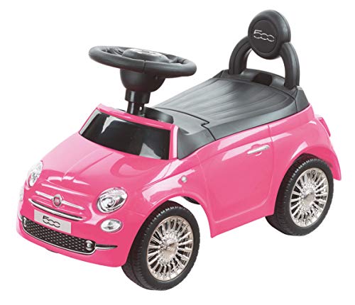 Best Ride On Cars Fiat 500 Push Car S, Pink
