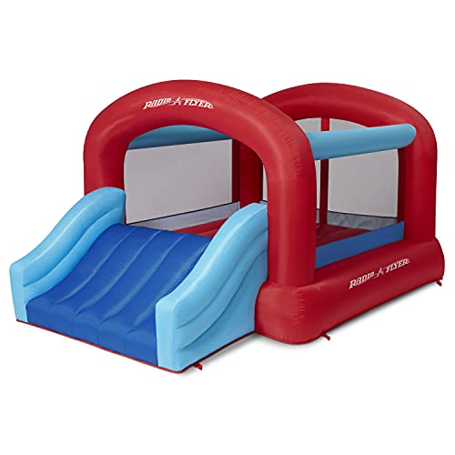 Radio Flyer Backyard Bouncer, Bounce House, Inflatable Jumper with Air Blower