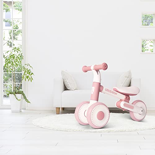 allobebe Baby Balance Bike for 12-24 Month, Gifts and Toys for 1 Year Old Girls Boys, No Pedal Toddler First Bike, Best First Birthday Baby Bike Gifts