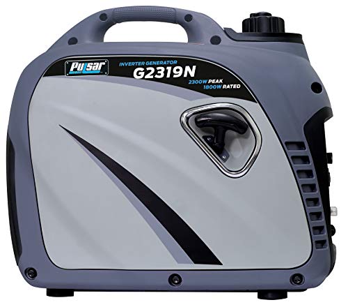 Pulsar 2,300W Portable Gas-Powered Quiet Inverter Generator With USB Outlet & Parallel Capability, Carb Compliant, G2319N