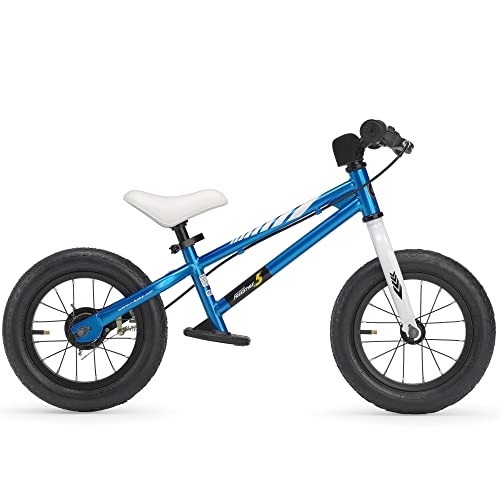 RoyalBaby Freestyle Kids Balance Bike Toddlers Learning Bicycle with Brake Air Tire Childrens Beginner Bike for Boys Girls Age 2-4 Years, Blue
