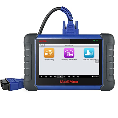 Autel MaxiIM IM508 Key Programming Tool-with XP200 Key Programmer, Car Scanner with All System OE Level Diagnostics, Advanced Services Including Bi-Directional Control/Active TES, EPB, DPF, SAS, BMS