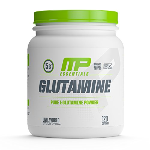 MusclePharm Essentials Glutamine Powder, Pure L-Glutamine, 120 Servings, 1.32 Pound (Pack of 1)
