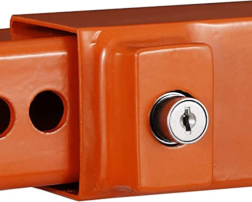 DorBuphan Shipping Container Locks, Heavy Duty Equipment Lock Cargo Door Lock Adjustable Max Length 20.5”, High Security Trailer Lock for Trucks and Containers