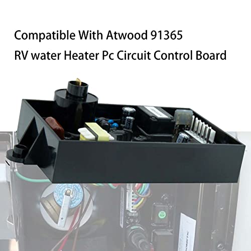 Ulfeng 91365 RV Water Heater Control Circuit Board Compatible with Atwood 93305, 91365, 91346, and 93851, Use with Gas/Electric 12 VDC