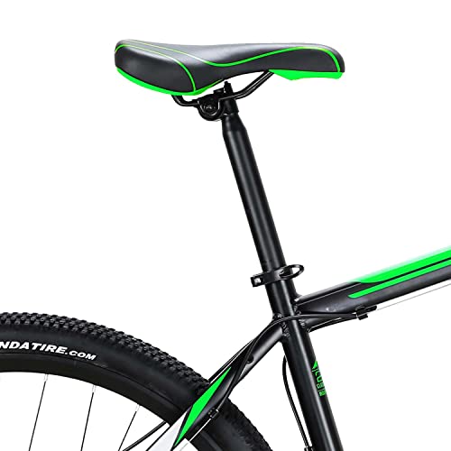 EUROBIKE Bikes XLTL-X9 Aluminum Frame 29 Inches Dual Disc Brake Mountain Bicyle 3-Spoke Wheels (Spoke-Green)
