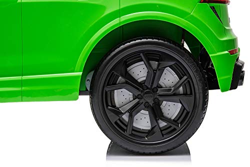 DAKOTT Audi RS Q8 12V Ride-On SUV, Green (Large)