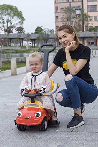 Best Ride On Cars Baby Toddler 3 in 1 Little Tikes Toy Push Vehicle Stroller, Walking Push Car and Ride On, Red