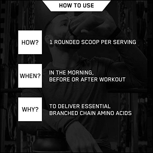 Optimum Nutrition Instantized BCAA Powder, Unflavored, Keto Friendly Branched Chain Essential Amino Acids Powder, 5000mg, 60 Servings (Packaging May Vary)
