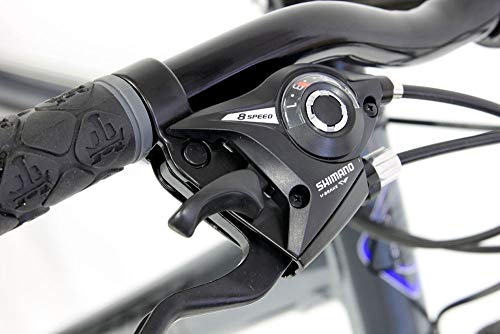 2023 Gravity FSX 1.0 Full Dual Suspension Disc Brake Montain Bike (15in Black)