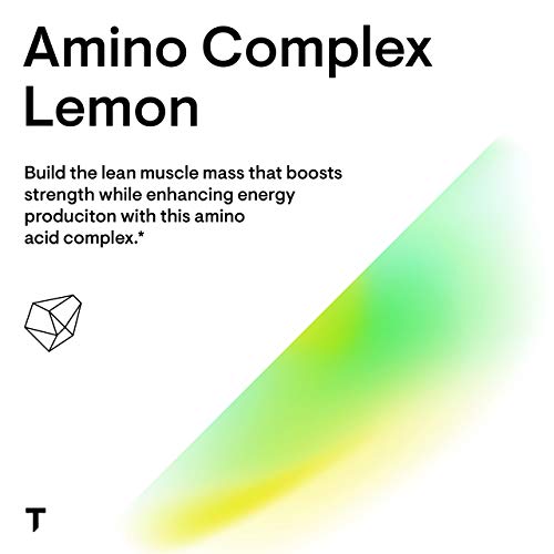 Thorne Amino Complex - BCAA Powder for Pre or Post Workout - Promotes Lean Muscle Mass and Energy Production - Sports Performance - Vegan - Lemon Flavor - 8 Oz - 30 Servings
