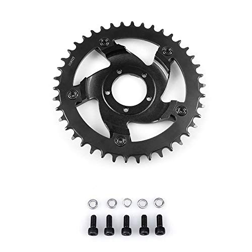 BAFANG Chainring for Mid Drive Kit : 42T Chain Ring for BBSHD Mid Mount Motor, Chainwheel for Electric Bike Conversion Kits