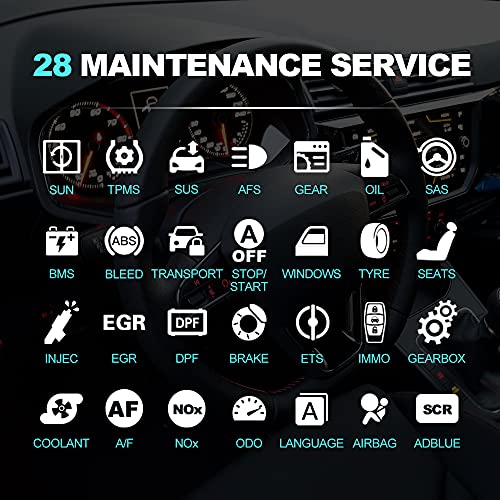 Thinkcar Thinktool Pros Bi-Directional Scanner Full Systems Diagnostic Scan Tool, 31+ Reset Functions, Key Matching, ECU Coding,AutoAuth for FCA SGW, ADAS Calibration 2 Years Update (Thinktool pros)