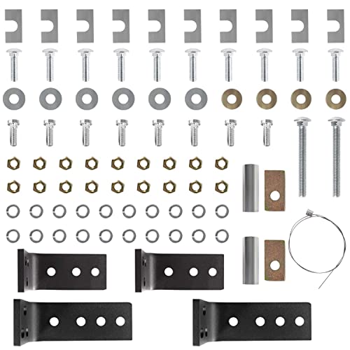 30035 Fifth Wheel Hitch Installation Kit with Hardware and Brackets for Reinstallation of Full-Size Trucks Replacement Part #30035, 58058 (10-Bolt Design)