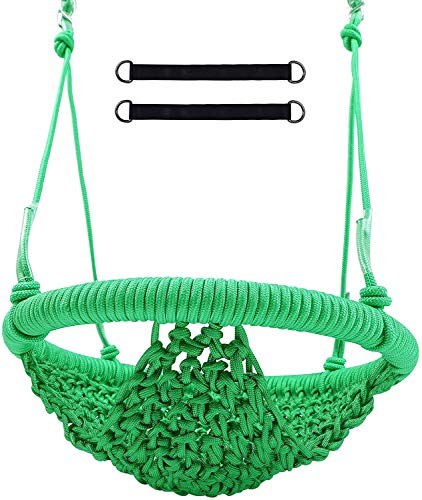 RedSwing Toddler Swing Seat, Secure Kids Tree Swing Chair for Outside Inside Playground Swingset,Green