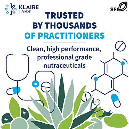 Klaire Labs L Glutamine Capsules - 500 Milligrams Hypoallergenic Amino Acids Supplement - Supports Muscle & GI Function - Dairy Free and Gluten Free - Dairy Free and Gluten-Free (100 Capsules)