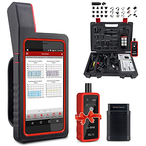 LAUNCH 2022 Ver. X431 DIAGUN V(Same Function as X431 V) Bi-Directional Full Systems Scan Tool,Key IMMO,ECU Coding,31+ Reset Function,Actuation Test,TPMS Reset,2 Yrs Free Upgrade,with Gift El-50448