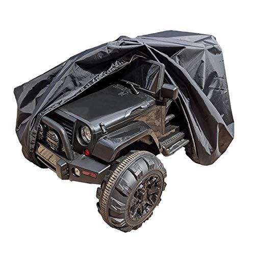 tonhui Large Ride-On Truck Toy Car Cover, Outdoor Cover for Power Wheels, Kids Electric Car Cover Waterproof All Weather Protect Kids Car Toy Vehicles - Universal Fit