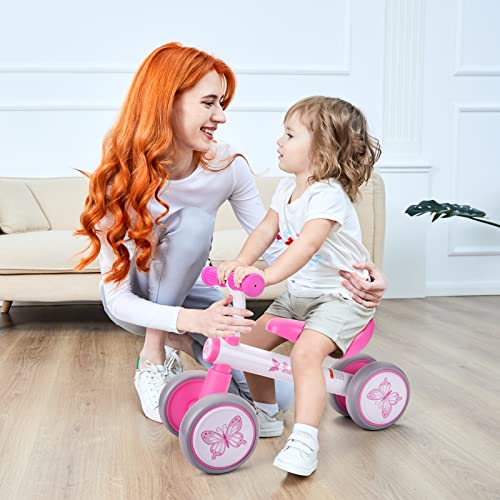 Wdmiya Baby Balance Bike for 1 Year Old Boys Girls, Riding Toys for Toddlers, No Pedal Bicycle, 12-36 Months Kids First Bike, Best Gift for Birthday, Christmas, Halloween