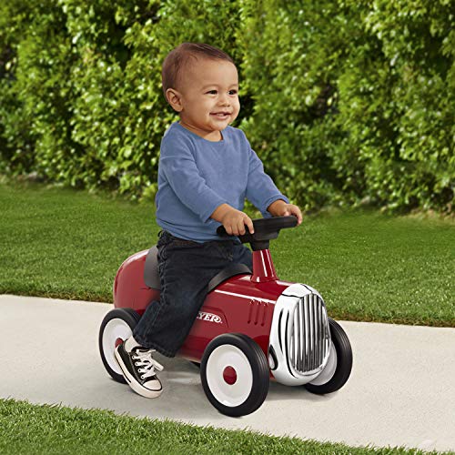 Radio Flyer Little Red Roadster, Toddler Ride on Toy, Ages 1-3 (Amazon Exclusive), 24“ Length