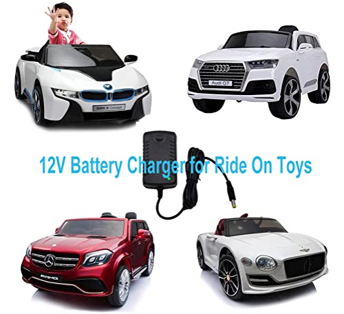 12V Kids Charger for Ride On Toys Car 12 Volt Battery Class 2 Power Supply for Best Choice Products Electric Ride On Car Farm Tractor SUV