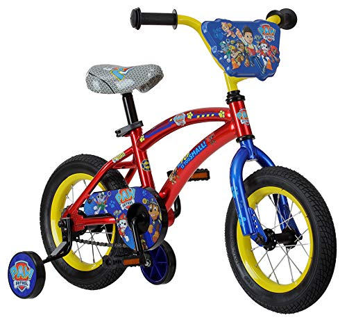 Nickelodeon Paw Patrol Bicycle With Training Wheels, 12-Inch Wheels