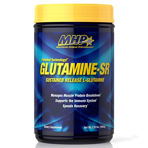 Maximum Human Performance, Glutamine SR, Immune Heatlh, Muscle Recovery, Support Muscle Mass, Speed Recovery, 160 Servings, 2.2 Pound (Pack of 1)