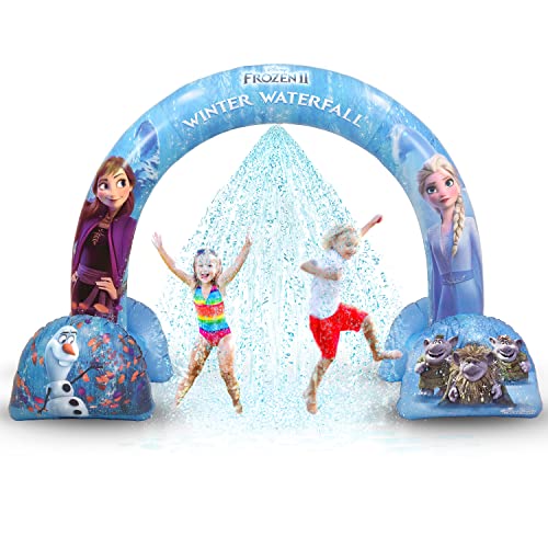 GoFloats Disney Inflatable Arch Sprinkler for Kids, Choose Between Cars, Frozen and Finding Nemo