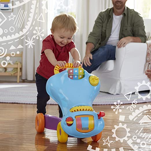 Playskool Step Start Walk 'n Ride Active 2-in-1 Ride-On and Walker Toy for Toddlers and Babies 9 Months and Up (Amazon Exclusive), Medium