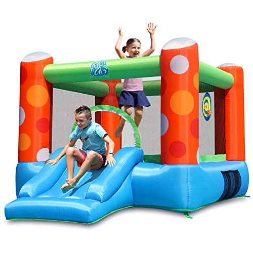Action air Bounce House, Inflatable Bounce House with Air Blower, Bouncy Castle with Durable Sewn and Extra Thick, Family Backyard Jump House, Great Gift for Kids (9451)