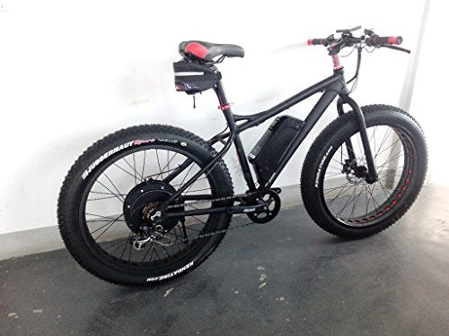 NBpower 26" x 4.0 48V 1500W Electric Bicycle Fat Bike kit, 1500W Fat E-Bike Conversion Kit with 1500W Hub Motor,Multifunction LCD Display, with Tire.