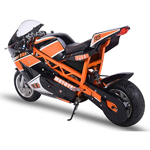MotoTec 48v 1000w Electric Superbike Black