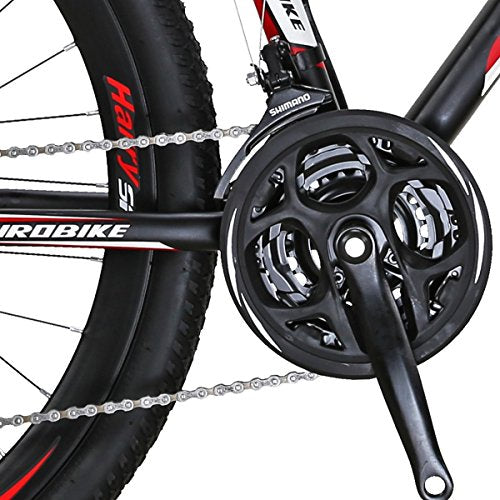 27.5 Mountain Bike X1 21 Speed Bike Adult Bikes Double disc Brake Bicycle (Red)