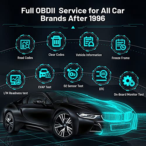 ANCEL V6 PRO Bidirectional Scan Tool, 2022 Newest OBD2 Scanner Key Fob Programmer Diagnostic Tool, Automotriz Car Code Reader for All Vehicle, 15+ Service ABS Bleed/TPMS/EPB/IMMO, Lifetime Free Update